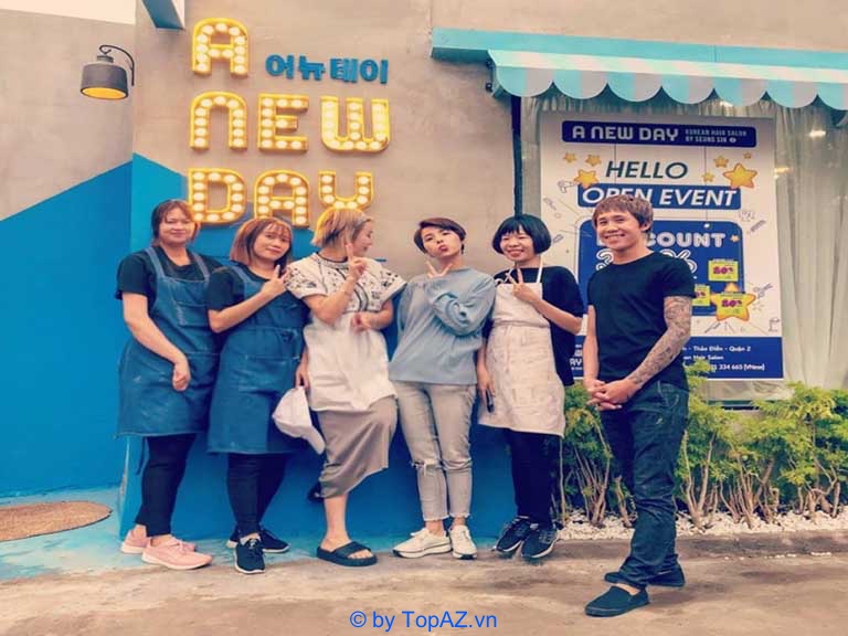 salon làm tóc đẹp tại TPHCM