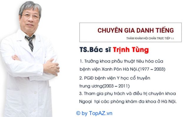 Phòng khám tư nhân của Tiến sĩ - bác sĩ Trịnh Tùng