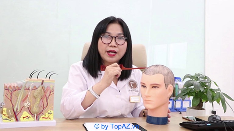 bác sĩ chữa rụng tóc ở Hà Nội