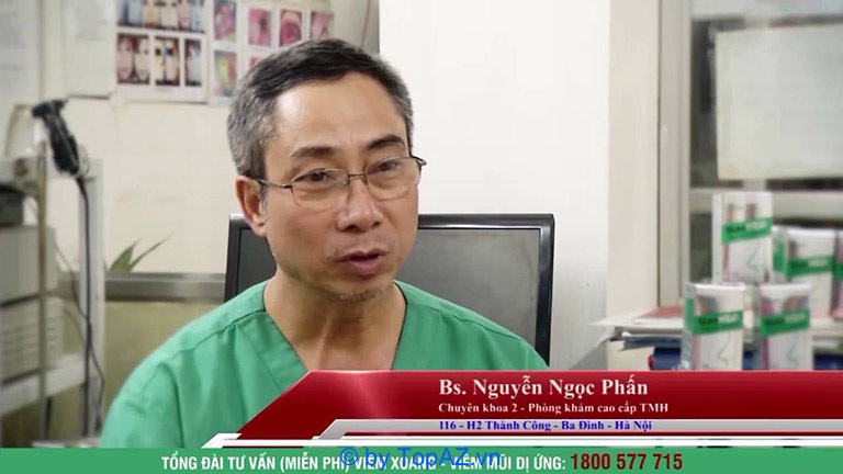 bác sĩ tai mũi họng nhi giỏi ở Hà Nội