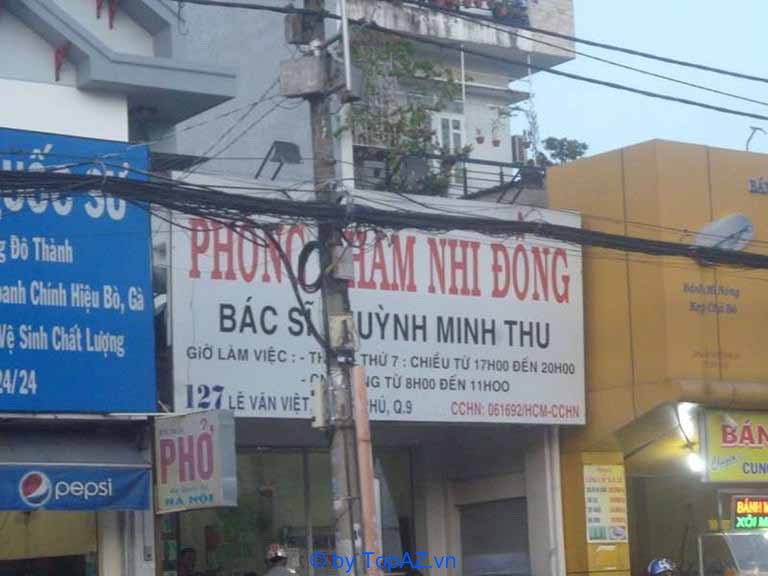 Phòng khám nhi tại quận 9
