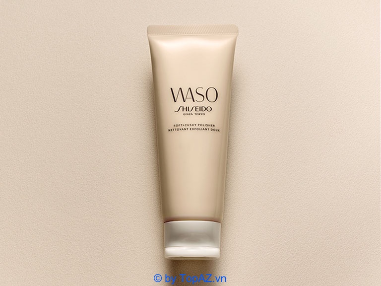 Tẩy tế bào chết cho da mặt Shiseido Waso Soft Cushy Polisher là một trong những sản phẩm nằm trong top bán chạy của hãng.