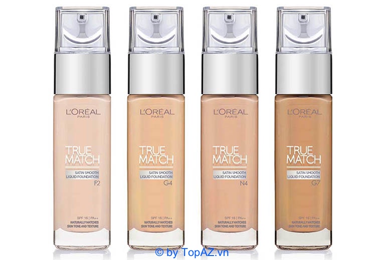 L’Oréal Paris True Match Liquid Foundation cũng là một sản phẩm có chất lượng tốt nhưng giá thành lại rất bình dân.