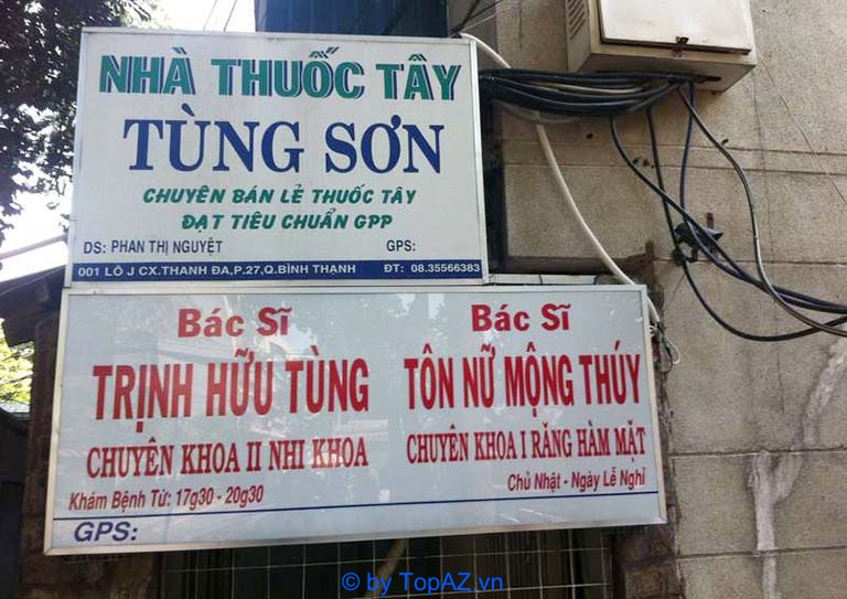 Phòng khám nhi tại quận Bình Thạnh
