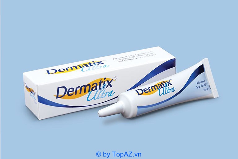 Kem trị sẹo Dermatix Ultra sử dụng rất phù hợp với làn da của người Châu Á