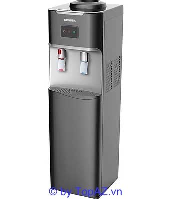Cây Nước Nóng Lạnh Toshiba RWF-W1664TV(K1) có kiểu dáng liền khối, màu đen sang trọng. Nhằm tạo sự tiện lợi cho người dùng, nhà sản xuất đã thiết kế máy nước nóng lạnh với 2 vòi nước riêng biệt, ngăn chứa ly rộng rãi đến 20 lít.