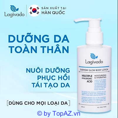 Kem dưỡng trắng da Lagivado Everyday Glow BODY LOTION góp phần hoàn thiện chu trình dưỡng da của bạn một cách toàn diện nhất.
