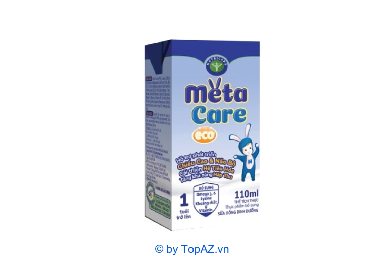 Sữa bột pha sẵn Metacare Eco giúp bé yêu phát triển toàn diễn cả về thể chất và trí não