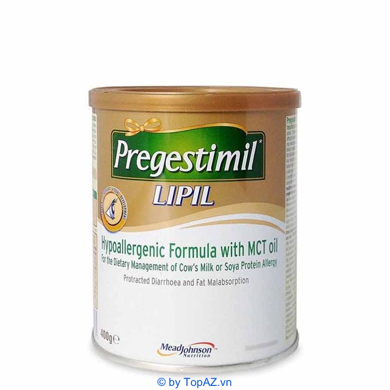 Pregestimil Lipil có nguồn gốc xuất xứ từ Hoa Kỳ với mùi vị thơm và mát, giúp bé tăng cân đều đặn và không “kháng cự” khi uống
