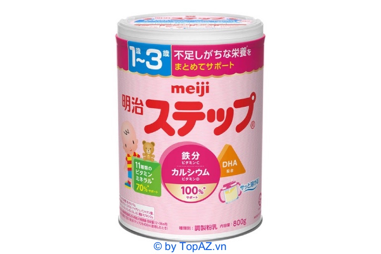 Sữa bột công thức Meiji Step Milk là sản phẩm được nhiều mẹ lựa chọn cho bé yêu