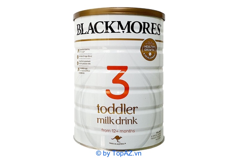 Sữa Blackmores số 3 giúp các bé từ 1 tuổi trở lên phát triển toàn diện