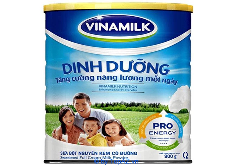 Sữa bột nguyên kem Vinamilk giúp cung cấp nguồn dinh dưỡng dồi dào, cần thiết cho cơ thể tăng trưởng.