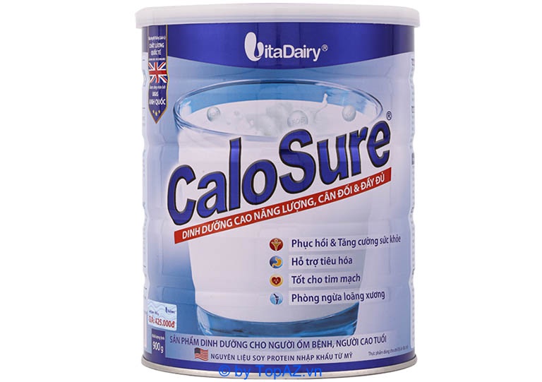 Calosure với nguồn nguyên liệu được nhập khẩu từ Mỹ, giúp đảm bảo an toàn và mang lại chất lượng cao cho người sử dụng.