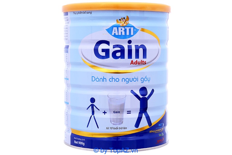 Sữa bột Arti Gain Adults giúp cung cấp hàm lượng dinh dưỡng thiết yếu cho cơ thể người sử dụng.
