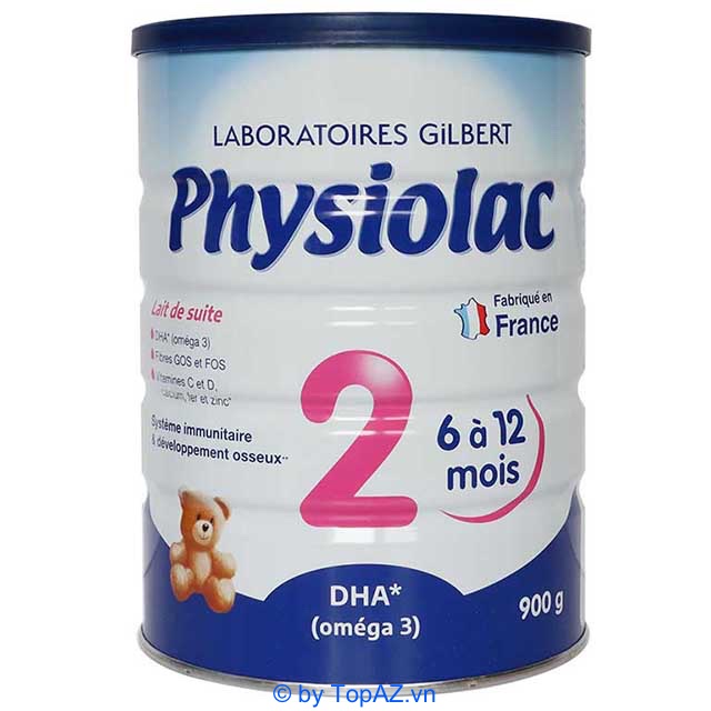 Physiolac 2 cung cấp những nhóm chất dinh dưỡng cần thiết cho cơ thể để bé phát triển toàn diện