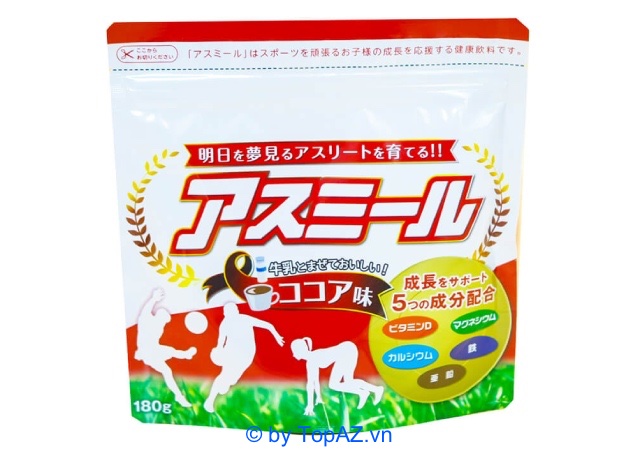 Sữa Asumiru tăng chiều cao cho trẻ dậy thì của Nhật thích hợp cho trẻ từ 3 – 16 tuổi