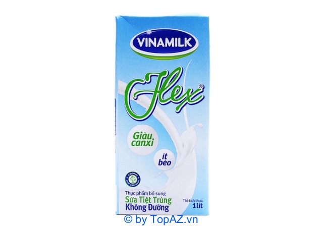 Sữa tiệt trùng Vinamilk Flex không đường là lựa chọn tốt giúp các bé tuổi dậy thì phát triển toàn diện