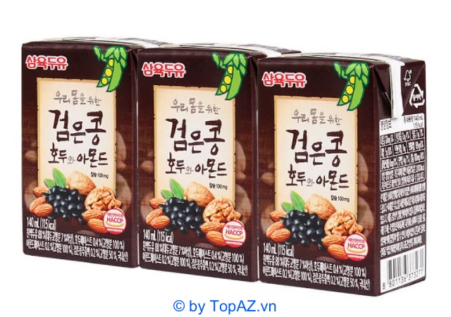Sữa đậu đen óc chó hạnh nhân SahmYook - Hàn Quốc là sản phẩm sữa hạt giúp hỗ trợ tăng chiều cao tuổi dậy thì rất hiệu quả