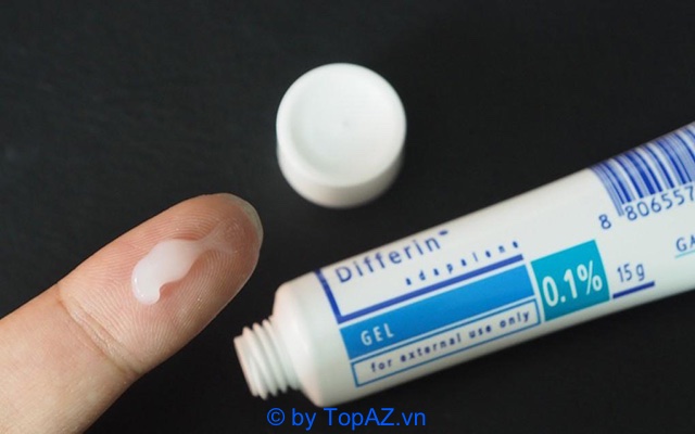Kem trị mụn Differin Cream 0.1% Adapalene Differin hỗ trợ lành thương nhanh chóng và chữa lành các vết sần sùi cho mụn gây ra.
