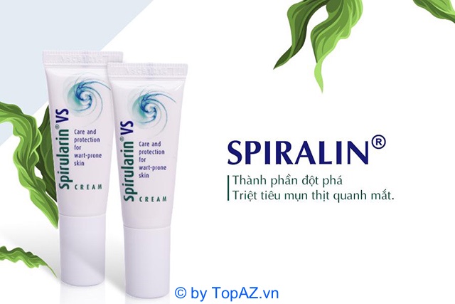 Spirularin VS Cream ngăn ngừa các vết thâm và hoàn toàn không để lại sẹo.
