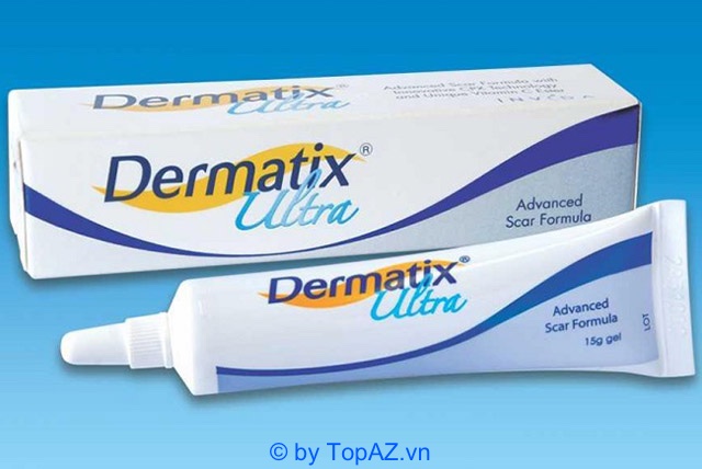 Kem trị sẹo Dermatix Ultra có thể loại bỏ được nhiều loại sẹo khác nhau như sẹo lồi, sẹo phì đại, sẹo lõm,...