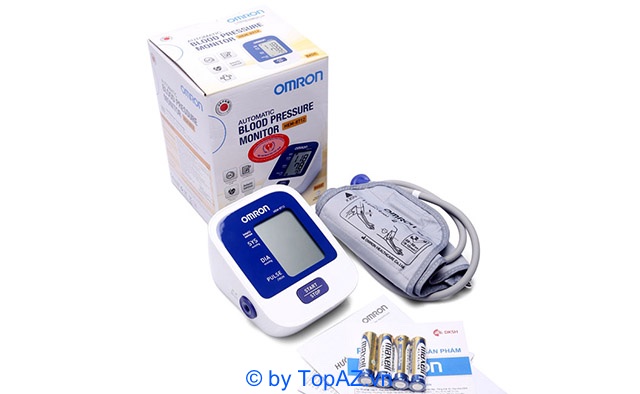 Máy đo huyết áp OMRON - HEM 8712 được trang bị tính năng cảnh báo huyết áp cao khi vượt ngưỡng 135/85.