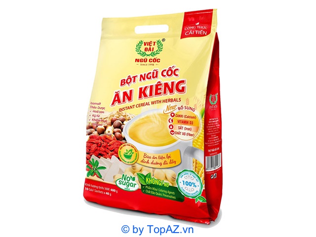 Ngũ cốc ăn kiêng Việt Đài thích hợp sử dụng cho nhiều lứa tuổi khác nhau.