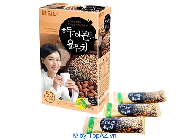 Ngũ cốc giảm cân Hàn Quốc Damtuh được thiết kế với dạng gói dễ sử dụng.