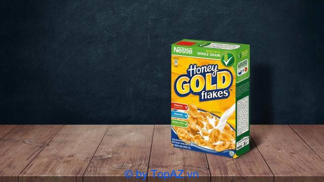 Ngũ cốc Nestlé Honey Gold Flakes mang đến một bữa sáng đầy đủ chất dinh dưỡng cần thiết cho cơ thể