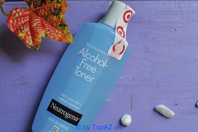 Neutrogena Alcohol Free Toner có công thức dịu nhẹ và không chứa cồn nên khi dùng, da không bị mất độ ẩm tự nhiên