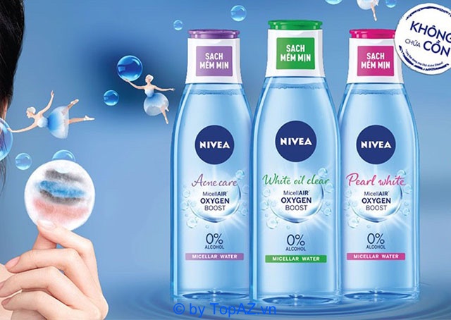 Nước tẩy trang NIVEA đến từ Thái Lan, sản phẩm có giá thành tốt và chất lượng an toàn cho các loại da