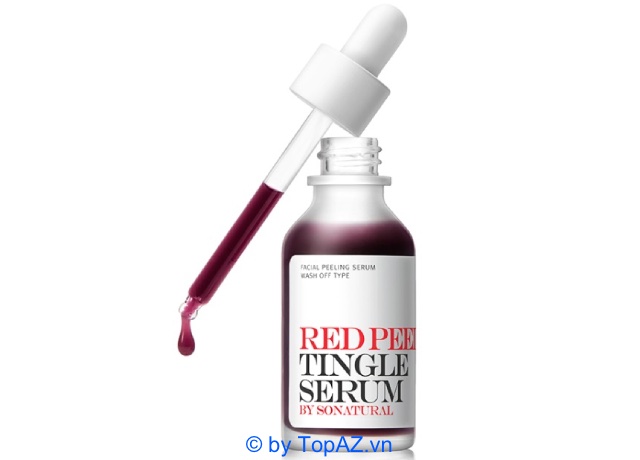 Serum So Natural Red Peel Tingle ngoài tác dụng trị mụn hiệu quả thì còn mang lại vô vàn lợi ích khác cho sức khỏe làn da