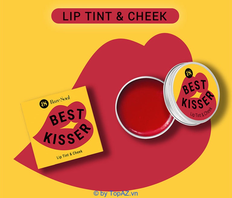 Son dưỡng BareSoul Best Kisser Lip Tint & Cheek có thiết kế cực kỳ ấn tượng