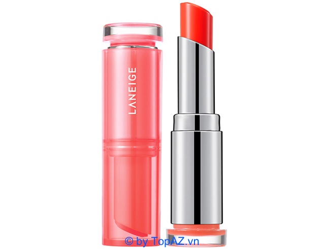 Laneige Stained Glow Lip Balm có tác dụng dưỡng ẩm, cải thiện sắc tố môi sau thời gian ngắn sử dụng.