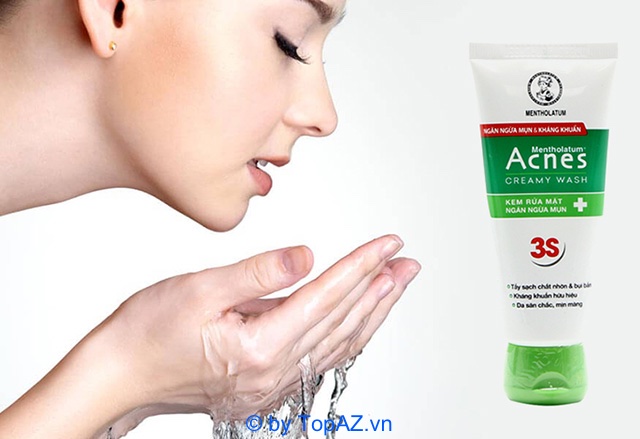 Sữa rửa mặt Acnes cần cân nhắc kỹ đối với những làn da khô và nhạy cảm.