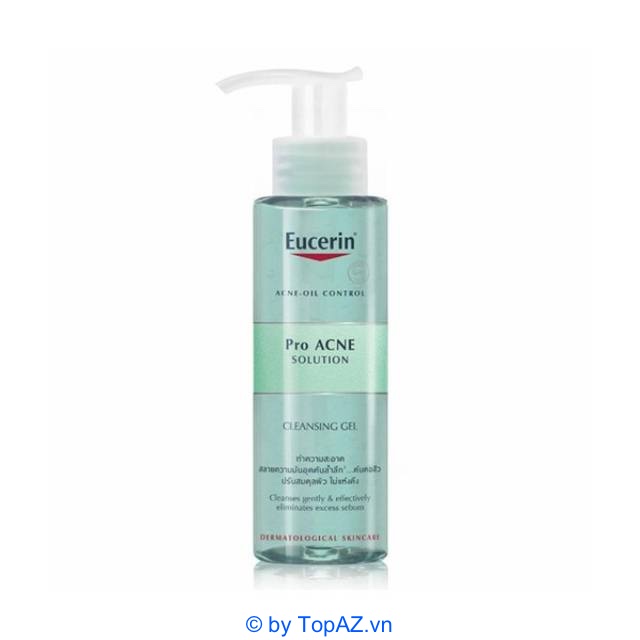 Eucerin ProAcne Cleansing Gel giúp làm sạch da một cách nhẹ nhàng và hiệu quả