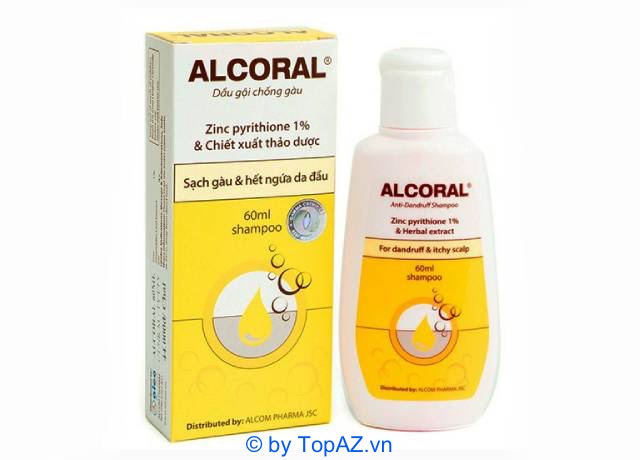 Alcoral giúp làm sạch gàu và ngăn ngừa gàu tái phát, giúp da đầu luôn duy trì trạng thái khỏe mạnh và sạch sẽ
