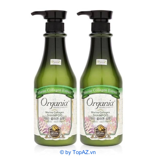 Organia Marine Collagen Shampoo giúp phục hồi hư tổn và cung cấp độ ẩm cho tóc thêm mềm mượt