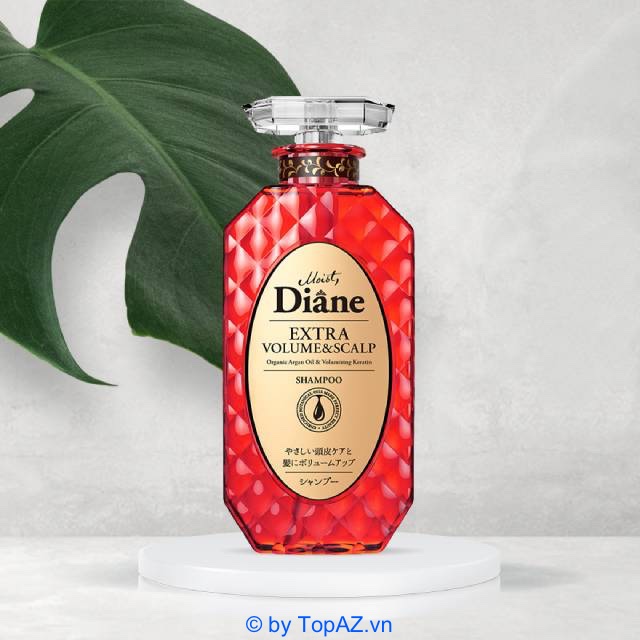 Moist Diane Extra Volume & Scalp giúp dưỡng ẩm, kích thích mọc tóc và đem đến cho bạn mái tóc mềm mượt, bồng bềnh
