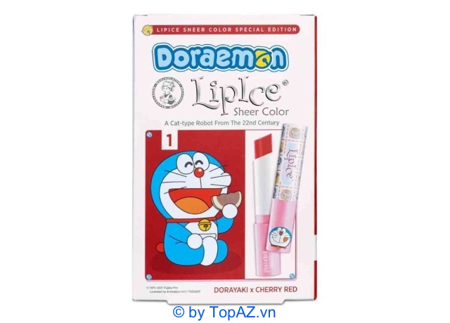 son dưỡng môi LipIce Sheer Color Doraemon