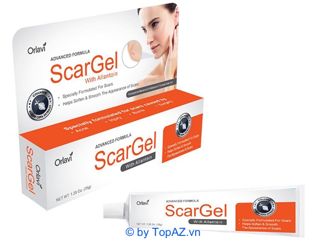 Kem trị sẹo Orlavi Scargel sản xuất theo tiêu chuẩn của FDA.