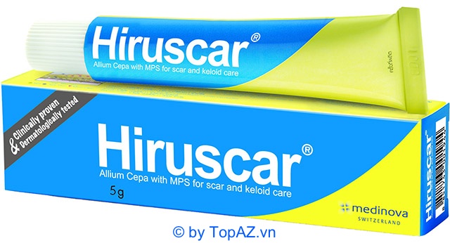 Hiruscar Gel là sản phẩm kem trị thâm mụn, giảm thâm và trị sẹo được ưa chuộng trên thị trường.