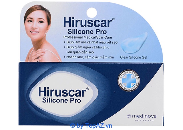 Hiruscar Silicone Pro ngăn ngừa tình trạng sẹo và điều trị các loại sẹo hiệu quả.