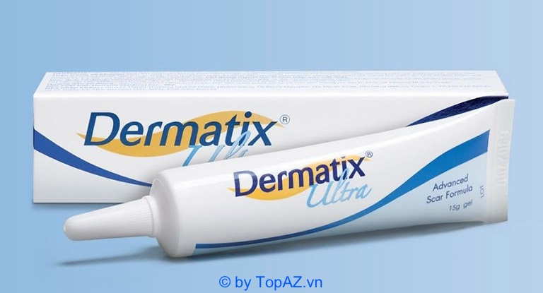Dermatix Ultra giúp làm phẳng sẹo lồi và xóa mờ các vết thâm