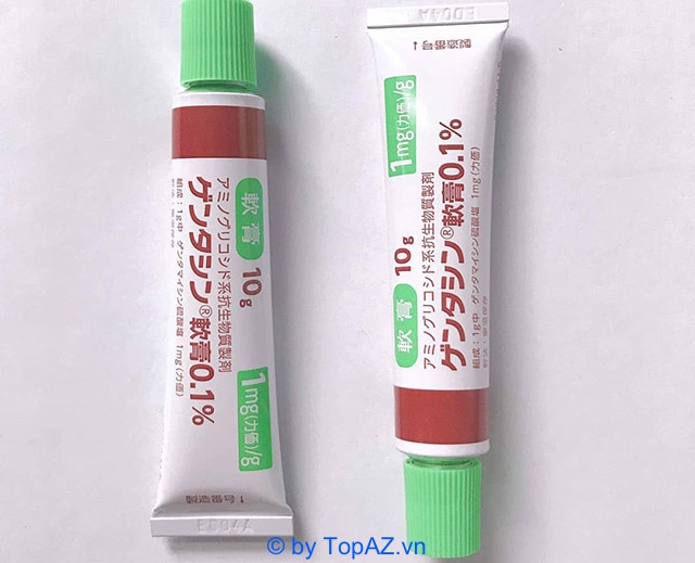 Kem trị sẹo Gentacin của Nhật còn hỗ trợ cải thiện sắc tố, giúp da trắng hồng không tỳ vết.