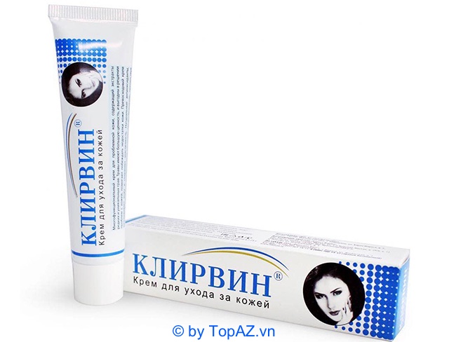 Kem trị sẹo Klirvin Cream đã được hiệp hội thẩm mỹ FDA Hoa Kỳ chứng nhận an toàn.