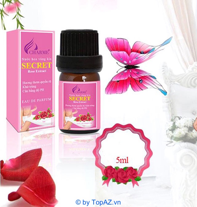 Charme Secret Rose Extract hỗ trợ xua tan đi cảm giác ngứa ngáy khó chịu.