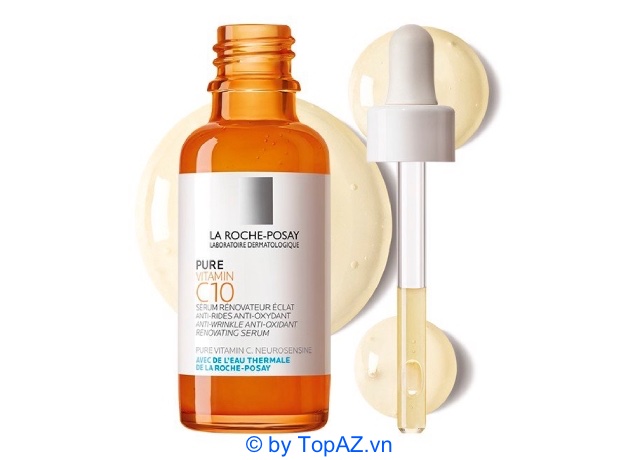 La Roche Posay Pure Vitamin C10 Serum giúp làm mềm da, dưỡng ẩm, chống lão hóa và dưỡng sáng da hiệu quả không ngờ