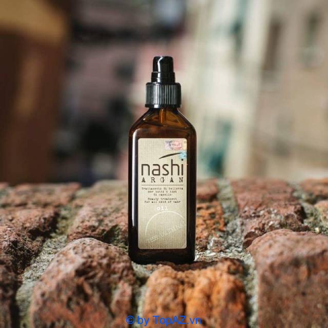 Nashi Argan Oil giúp tóc ngày càng mềm mại và bóng mượt, gỡ rối và phục hồi hư tổn sau hóa chất