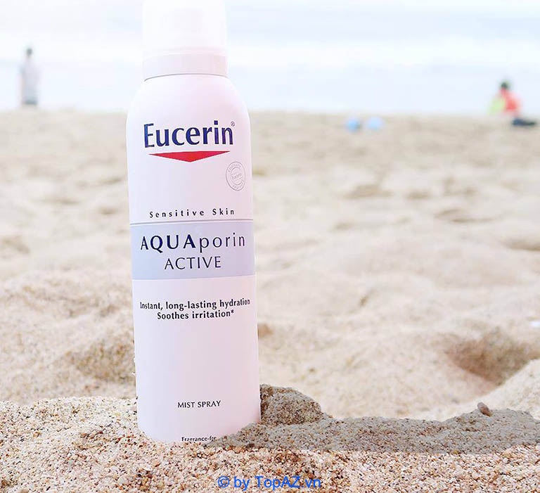 Eucerin AQUAporin Active Mist Spray mang đến cảm giác tươi mái, mềm mại cho làn da